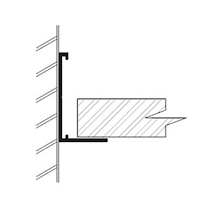 Perimeter trims for false or secondary ceilings