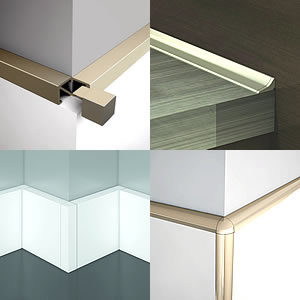 We have developed a range of corner accessories for some of our products to improve the look and feel of your installation.