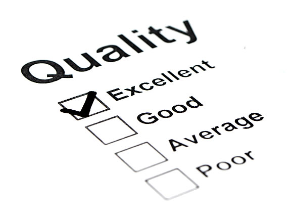 Quality is an important aspect of everything we do